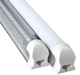 45W T8 Tüp 8ft led tüpler Entegre 2.4m SMD2835 192 Ledler Yüksek Parlak 4800lm Sıcak / beyaz buzlu Soğuk / Şeffaf Kapak 85-265V Işıklar