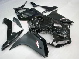 Injection molding Free customize fairing kit for Yamaha YZF R1 07 08 black fairings set YZFR1 2007 2008 YI07