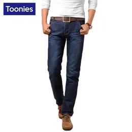 Wholesale- 2017 Spring Summer Slim Fit Men's Jeans Plus Size Mens Pants Casual Business Men Jeans Hot Sale Denim Mans Pants Vaqueros Hombre