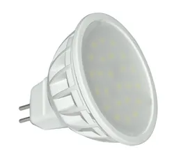 GU10 MR16 LED-lampor Ljus Spotlights Dimmable 5W SMD Inomhuslampor Höga lumens CRI85 AC 110-240V för hembelysning