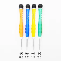 125mm 0.8 pentalobe 1.2 pentalobe 1.5 Phillips 2.0 Slotted Rotatable Jelly Screwdriver Colorful Keys 500pcs/lot