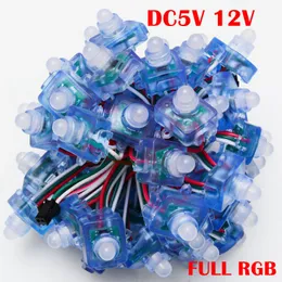 UMLIGN1688 5000PCS SQUARE PIXEL LED-modul DC5V WS2811 12mm IP68 Vattentät LED-sträng Ljus RGB Dream Color DDP till USA