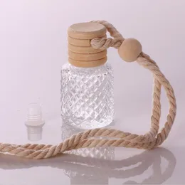 8ml Auto Parfüm Flaschen Holz Schraubverschluss Glas Leere Flasche