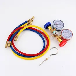 Freeshipping Refrigeration Luftkonditionering R22 R12 R502 A / C AC Diagnostic Manifold Gauge Set