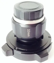 32 milímetros C / CS Mount endoscópio óptica acoplador, CCD Lens HD, Endoscope Camera Adapter.Freeshipping para o comprador por FedEx, DHL expressar ect.