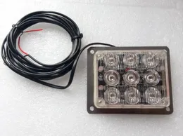 Yüksek yoğunluklu DC12V 9W araba acil ışıklar, led uyarı ışıkları, far, kamyon fren lambaları, fren lambaları, su geçirmez montaj yüzeyini açtı