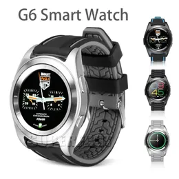 Bluetooth Smart Watch G6 Smart Armband med hjärtfrekvens för Android Ios Sleep Monitor med Retail Box