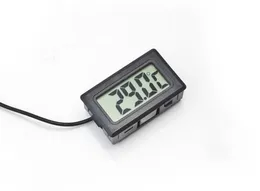 DHL Gratis 200PCS LCD Digital Thermometer Probe Kylskåp Frys termometer termograf för kylskåp -50 ~ 110 grader med detaljhandel