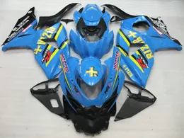 Kit carenatura per stampaggio ad iniezione per Suzuki GSXR1000 09 10 11-15 set carene nero blu GSXR1000 2009-2015 OT06