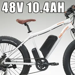 Kostenlose Zollsteuer 48V 10,4Ah SANYO Lithiumbatterie elektronisches Fahrrad mit Ladegerät und USB-Ausgang passend für 750W 1000W Bafang-Motor