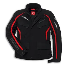 Ducati Fabric Jacket Tour 14 Black Motorcycle Jacket01237805379