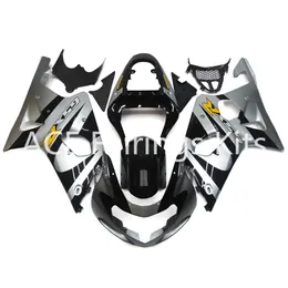 3 free gifts New Suzuki GSXR1000 K1 K2 00 01 02 GSXR1000 K1 K2 2000 2001 2002 Injection ABS Plastic Motorcycle Fairing Silver style v84