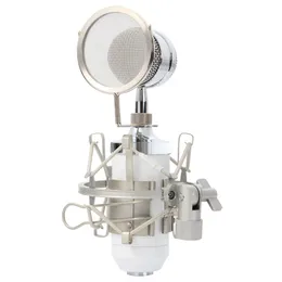 BM8000 Professionele Sound Studio Recording Condensor Wired Microphone 3.5mm Plug Stand Houder Pop Filter voor KTV Karaoke