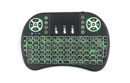 Backlight i8 English 2.4GHz Wireless Keyboard Air Mouse Touchpad Handheld Backlit for Android TV BOX Mini PC