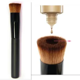 Large Flat Pro Face Brush Multipurpose Liquid Foundation Premium Cream Makeup Brushes