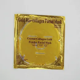 Gold Crystal Collagen-Maske, Gold Bio Collagen-Gesichtsmaske, Gesichtsmasken, Feuchtigkeitsauffüllung, Aufhellungsmaske, Peelings, Anti-Aging-Hautpflege, Make-up