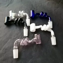 Renkli Cam Sarmal Bangers 14 mm 18 mm Petrol Teçhizat Cam Bong Cam Kase için Erkek Bobin Yağı Banger