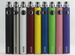 EVOD Battery for Electronic Cigarette 650mah 900mah 1100mah fit all series eGo Kit CE4 CE5 MT3 from w1205549