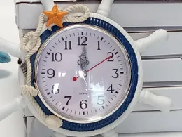 Wall clock with sea style kids waiting o sleeping room etc __ fast free shipping
