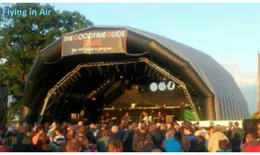 Utomhus Giant Tent Uppblåsbar Tunnel / Archway för konsert och evenemang