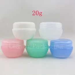 20G colored empty mushroom shape cream cosmetics jar skin care cream plastic container,travel compact container tin manufacturer