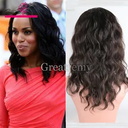 Unprocessed Brazilian Hair Full Lace Wig Natural Wave Density 150% 180% Quality Lace Front Wig Loose Wavy Human Hair Customized Wigs Greatremy Super Deal