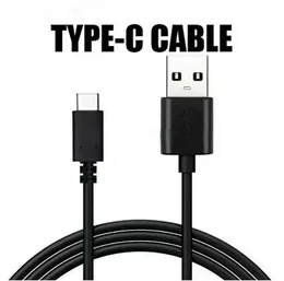 Wysokiej Jakości 2A Micro Kable USB Typ C Cable Cable Męskie Dane Synchronizowane Kabel 3ft / 1m Czarny Dla Samsung Note 9 Uwaga 8 S10 S9 S8 Huawei P30 P40 Wszystkie smartfony