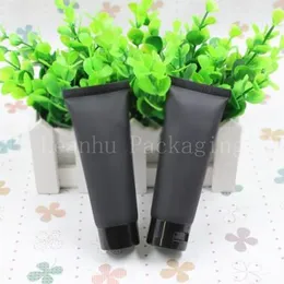 40-45ML Black Soft Tube, Facial Cleanser/Hand Cream Cosmetic Skin Care Hose, Empty Cosmetic Container (100 PC/Lot)