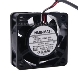 NY NMB-MAT 1606KL-05W-B59 4015 0,08a Tre 40 * 40 * 15mm Wire Converter Fan