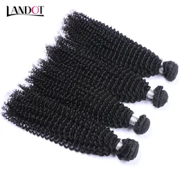 Brazylijskie dziewicze włosy Kinky Curly Human Hair Weave Bundles 8a Peruvian Malezjanin Indian Kambodżan Mongolski Kinky Curly Remy Hair Extensions