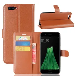 10 SZTUK Flip Wallet Case Dla OPPO R11 TPU Skórzana okładka książki dla Oppo R11 Plus Case with CardsLot 2017 Nowy