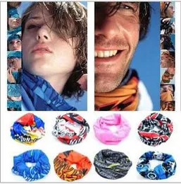 hot sale Scarf Outdoor 205 colors Promotion Multifunctional Cycling Seamless Bandana Magic Scarfs Women Men Hot Hair band Scarf M026