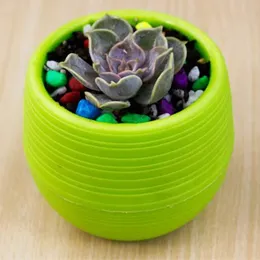 Gardening Flower Pots Small Mini Colorful Plastic Nursery Flower Planter Pots Garden Deco Tool High Quality fast shipping