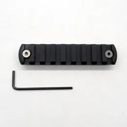 New 9 slots / 3.83'' Black Anodzied Keymod Rail Section Segment for Picatinny & Weaver Rail Handguard Free Shipping