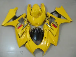 Set di carenti moto per Suzuki GSXR1000 07 08 Giallo Black Fairing Kit GSXR 1000 2007 2008 OY27