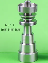 Sest shop Universal domeless titanium nail 10mm 14mm 18mm joint for male or female domeless nail quality suit for all the bong