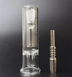 2021 Nectar Collector with Titanium Nail Quartz Banger Nail 14mm Mini Glass Pipe Oil Rig Glass Bong