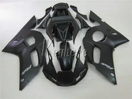 طقم أجزاء ما بعد البيع لأجزاء الجسم لياماها YZR R6 98 99 00 01 02 أسود ماتي fairings