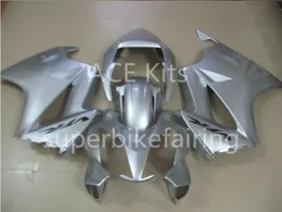 Motorcykel Fairing Kit för Honda VFR800 2002 2003 2004 2005 2006 2012 VFR 80002 03 04 05 06 12 ABS Silver Fairings Set + 3Gifts VB05