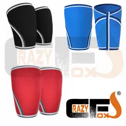 Wholesale- [A PAIR / 2 pieces] 7mm Custom compression 7mm neoprene knee sleeve / CROSSFIT WEIGHT LIFTING sleeve