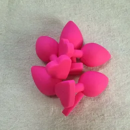 2016 Mais Novo 1 PC Tamanho M Rosa Silicone Anal Plug Brinquedos Sexuais Para Mulheres Homens Erótico Sexy Anus Butt Plugs Coração Base de Contas de Sexo Anal Brinquedo Do Sexo q0506