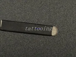 500 pezzi a forma di U 18 pin ago sopracciglio trucco manuale lama per tatuaggio per penna permanente per ricamo microblading