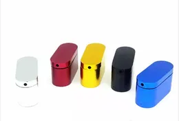 Kolorowe Mini łyżka fajki mała metalowa ręczna fajka palnik do suchych ziół magiczne pudełko fajki darmowa wysyłka