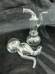 Bong di vetro in vetro di guscio multi-tipo Accessori per fumatori di vetro tubi colorati mini tubi a mano multi-colore miglior cucchiaio glas