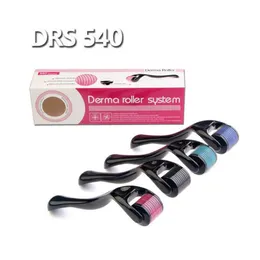 10 pz DRS 540 Titanium derma roller, skin roller, face roller Aghi Derma Micro Needle Skin Roller Dermatologia Terapia Microneedle