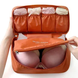 Hot Necessarie Beautician Vanity Necessaire Trip Women Travel Toiletry Wash Bra Underwear Make Up Makeup Case Cosmetic Bag