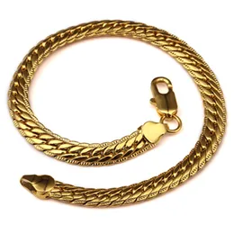 Nytt uttalande armband unisex hiphop smycken matel armband guld silver pläterad länk kedja för män kvinnor eleganta