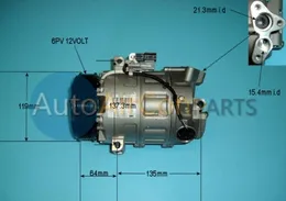 Ajuste do compressor DSC17EC Nissan X-Trail T31 NT31 2.0i 16 V 2007-2016 92600EN22C 92600EN22A 92600EN22B 92600EN22D 8200720780