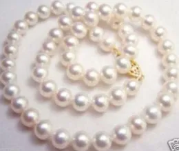 8-9MM NATURAL BRANCO SOUTH MAR PEARL NECKLACE 18 INCH
