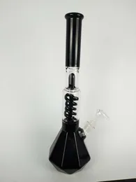 Nuovo narghilè in vetro 2020, alto 40 cm, pipa ad acqua in vetro bong in vetro con giunto da 18 mm